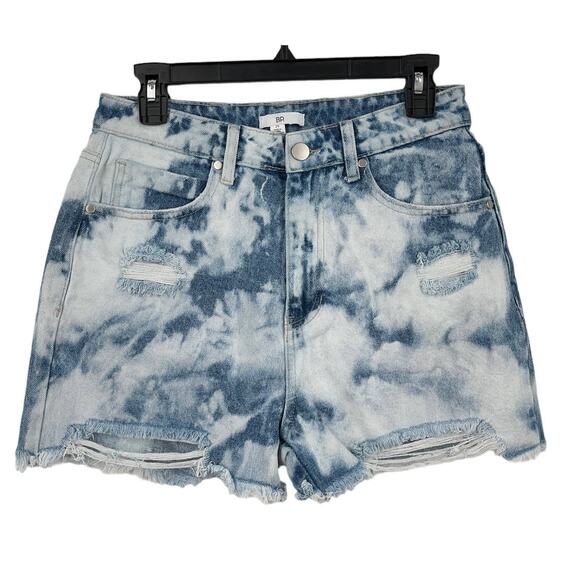 BP. shorts high rise Ripped Nonstretch Denim Cutoff size 29 - Picture 1 of 4